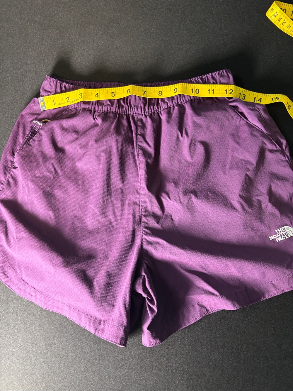 The North Face Plum Athletic Shorts with Elastic Waist size small - Picture 2 of 5